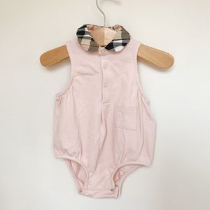 Burberry Onsie 6m